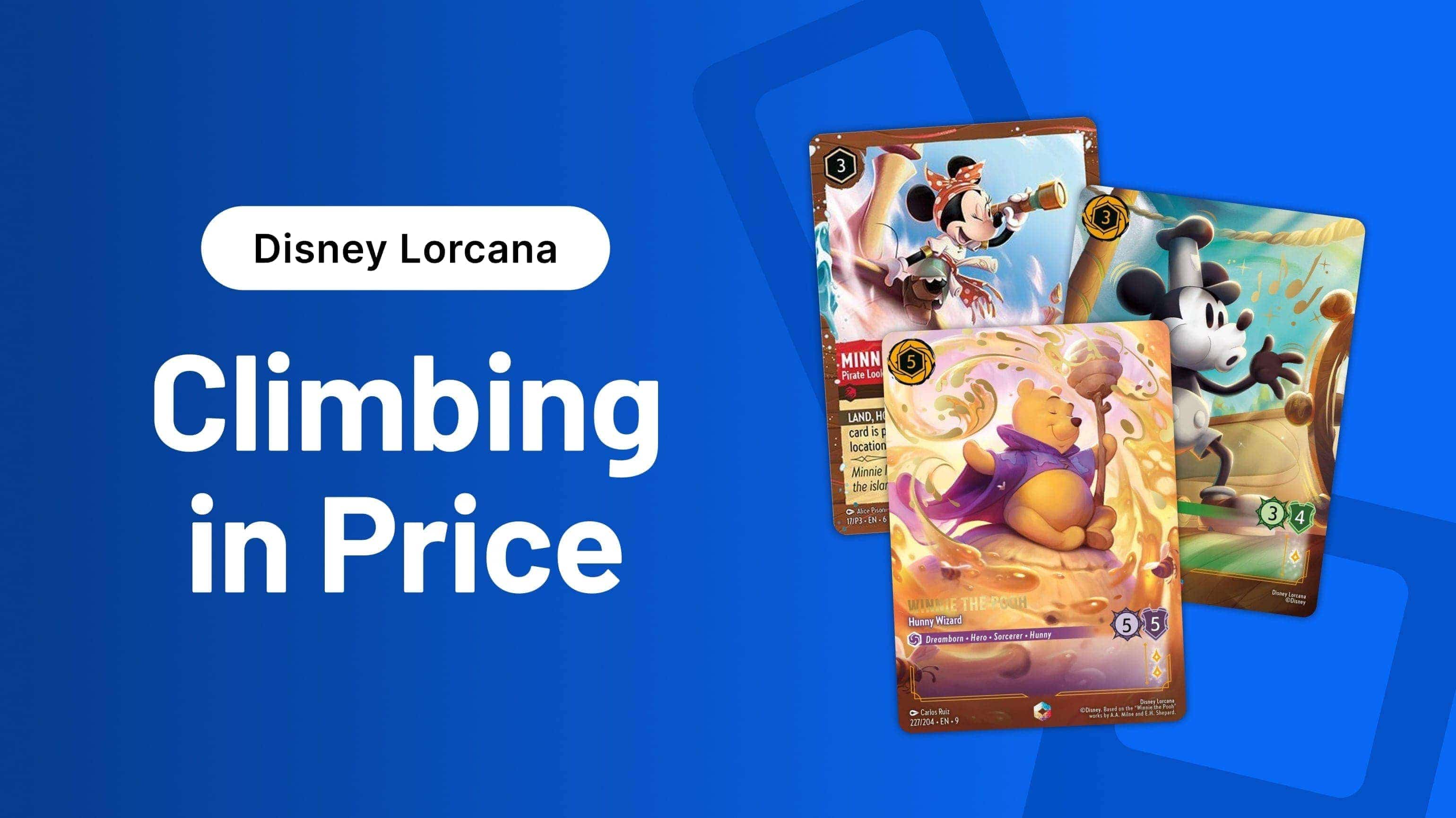 Price Trends: Disney Lorcana Cards Climbing in Price - 02/16/26